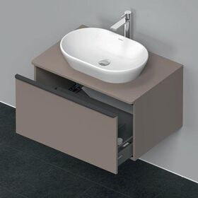 Duravit Waschtischunterbau D-NEO 1 Auszug 459x800x550mm basalt matt