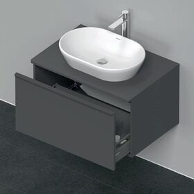 Duravit Waschtischunterbau D-NEO 1 Auszug 459x800x550mm graphit matt
