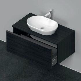 Duravit Waschtischunterbau D-NEO 1 Auszug 459x1000x550mm eiche schwarz
