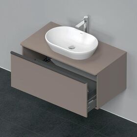 Duravit Waschtischunterbau D-NEO 1 Auszug 459x1000x550mm basalt matt