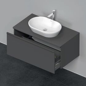 Duravit Waschtischunterbau D-NEO 1 Auszug 459x1000x550mm graphit matt