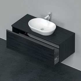 Duravit Waschtischunterbau D-NEO 1 Auszug 459x1200x550mm eiche schwarz