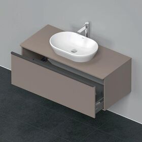 Duravit Waschtischunterbau D-NEO 1 Auszug 459x1200x550mm basalt matt