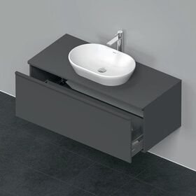 Duravit Waschtischunterbau D-NEO 1 Auszug 459x1200x550mm graphit matt