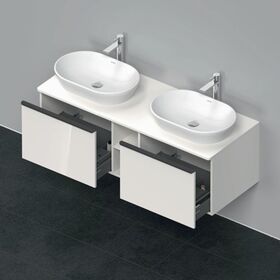 Duravit Waschtischunterbau D-NEO 459x1400x550mm 2 Au Be beids we hgl