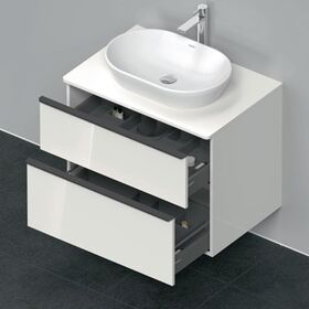Duravit Waschtischunterbau D-NEO 2 Schubk 644x800x550mm weiß hochglanz