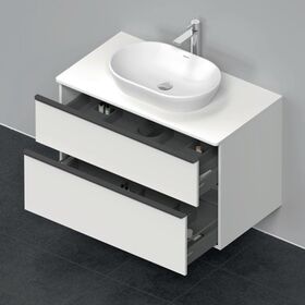 Duravit Waschtischunterbau D-NEO 2 Schubkästen 644x1000x550mm weiß matt