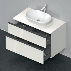 Duravit Waschtischunterbau D-NEO 2 Schubk 644x1000x550mm weiß hochglanz