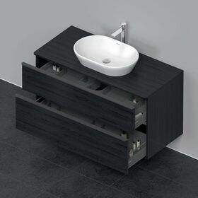 Duravit Waschtischunterbau D-NEO 2 Schubk 644x1200x550mm eiche schwarz