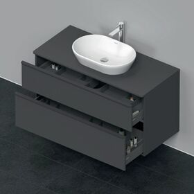 Duravit Waschtischunterbau D-NEO 2 Schubk 644x1200x550mm graphit matt