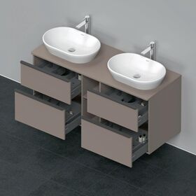 Duravit Waschtischunterbau D-NEO 644x1400x550mm 4 Schubk Be beids bas ma