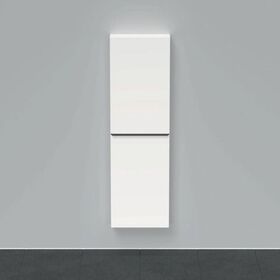 Duravit Halbhochschrank D-NEO 1320x400x240mm 1 Tür Türanschl li we ma