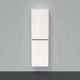 Duravit Halbhochschrank D-NEO 1320x400x240mm 1 Tür Türanschl li we hgl