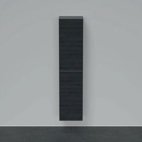 Duravit Hochschrank D-NEO 1760x400x360mm 1 Tür Türanschl li Ei sw
