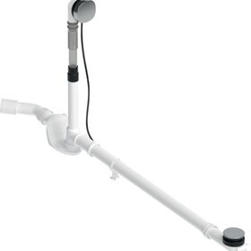 Duravit Ab-/Überlaufgarnitur QUADROVAL chrom