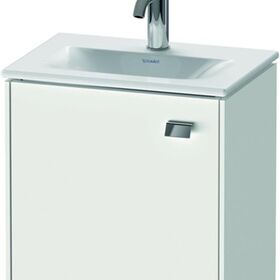 Duravit Waschtischunterbau BRIOSO 444x400x310mm Gri chr Ans li weiß matt
