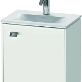 Duravit Waschtischunterbau BRIOSO 444x400x310mm Gri chr Ans re weiß matt