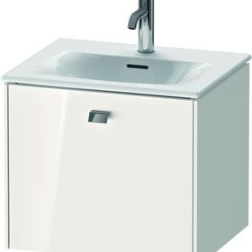 Duravit Waschtischunterbau BRIOSO 444x520x419mm Griff chrom weiß hochglanz