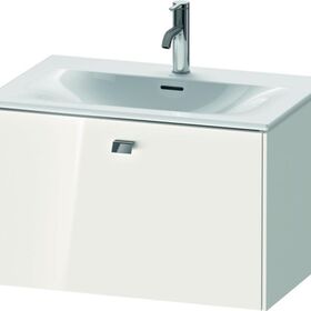 Duravit Waschtischunterbau BRIOSO Griff chrom 444x720x479mm weiß hochglanz