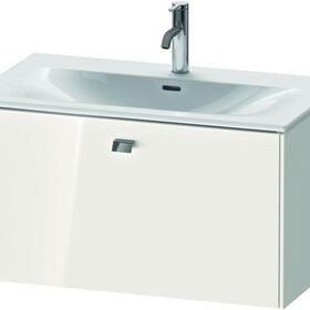 Duravit Waschtischunterbau BRIOSO Griff chrom 444x820x479mm weiß hochglanz