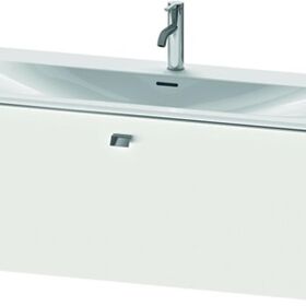 Duravit Waschtischunterbau BRIOSO Griff chrom 444x1220x479mm weiß matt