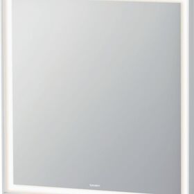 Duravit Spiegel Ketho m Bel 650x67mm 25 W mit Spiegelheizung