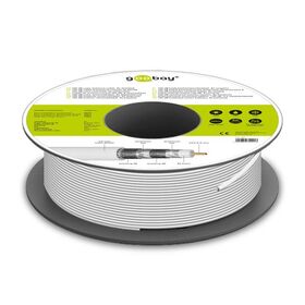 120 dB SAT-Koaxialkabel, 4x geschirmt, CCS- VPE: 1
