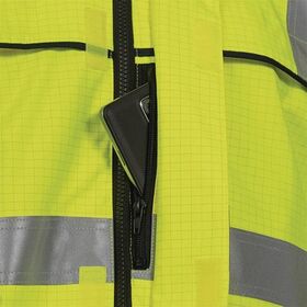 Multinorm-Parka Toivo Größe XXL gelb/marine ELYSEE