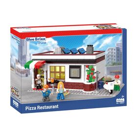 Pizzeria und Lieferroller