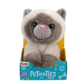 Petooties Whisker Friends 10cm, sort.