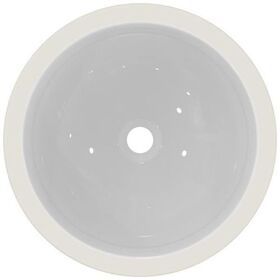 IDS Unterbauwaschtisch CONNECT rund 480mm weiß IDEAL STANDARD