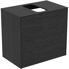 IDS Schubladenfront CONCA für WTU, 602x550mm Eiche geflammt IDEAL STANDARD
