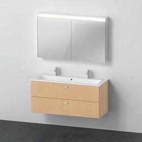 DU XBase Möbel-Set 1230x490mm,WT m. HL 2 WTU m. Schubk.2, SPS,Eiche Natur