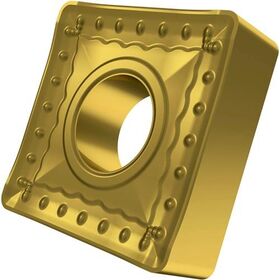 Drehwendeschneidplatte ISO SNMM 190616E-OR:T8345 D.7,94mm PVD beschichtet Gold - VPE: 10