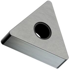 Drehwendeschneidplatte ISO TNGA 160408 T01020:TC100 D. 3,81mm Schwarzgrau PRAMET - VPE: 10