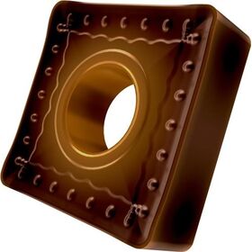 Drehwendeschneidplatte ISO SNMM 190616E-OR:T8430 D.7,94mm PVD beschichtet - VPE: 10