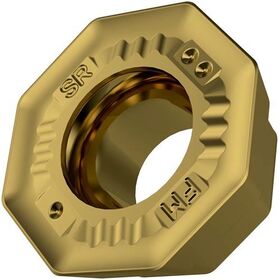 Fräswendeschneidplatte ISO ODMT 0505ADSR-FM:M8340 D.5,5mm PVD beschichtet Gold - VPE: 10