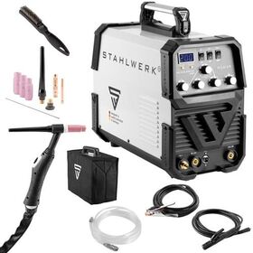 Inverterschweißgerät AC/DC WIG 200 ST IGBT luftg.3m Einzelgerät m.Zub.STAHLWERK