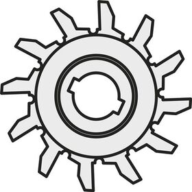 Keil ISO KU 20 Bruttogewicht 21,5g PRAMET