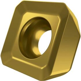 Fräswendeschneidplatte ISO SNKT 1205AZSR-M:M8330 D.5,2mm PVD beschichtet Gold - VPE: 10