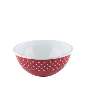 RIESS  Schüssel Emaille 22cm PÜNKT.RO