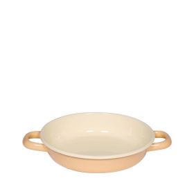 RIESS  Eier-Servierpfanne18cm goldgel