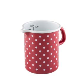 RIESS  Küchenmaß 9cm,0.5L PÜNKT.ROT