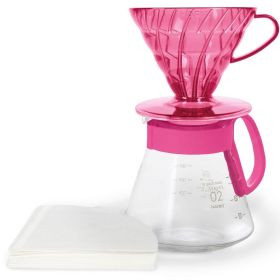 HARIO  Kaffeefilter Glas Gr.02 pink