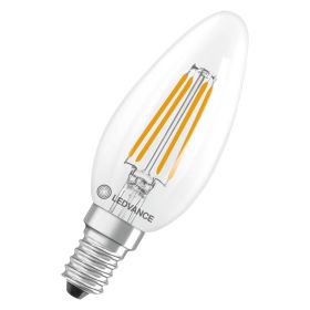 OSRAM  Osr LED A3,4W E14klar470LMdim  - 6 VPE