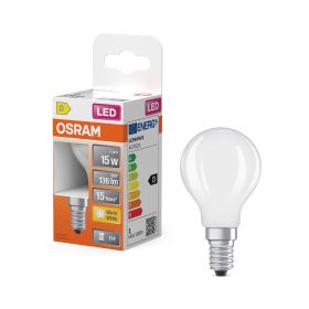 OSRAM  OSR LEDFil Tropfen E14 1,5W ma - 6 VPE