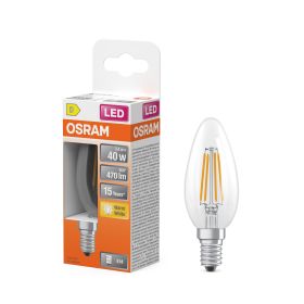 OSRAM  OSR LED Kerze B37 3,4W E14 kl. - 6 VPE