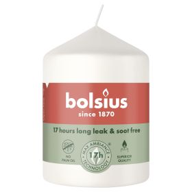 BOLSIUS  Stumpenkerze 80/58mm weiß - 6 VPE