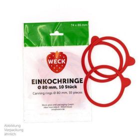 WECK  Weck Btl. m.10 Ringen 74x86