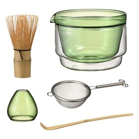 HARIO  Matcha Set 6tlg. grün